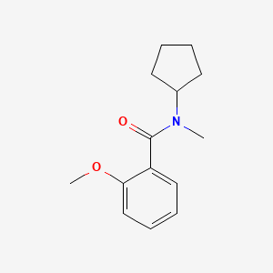 N-cyclopentyl-2-methoxy-N-methylbenzamide