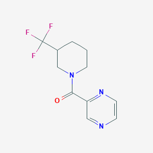 Pyrazin-2-yl-[3-(trifluoromethyl)piperidin-1-yl]methanone