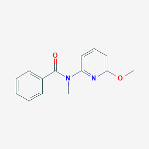 molecular formula C14H14N2O2 B7505919 N-(6-methoxypyridin-2-yl)-N-methylbenzamide 