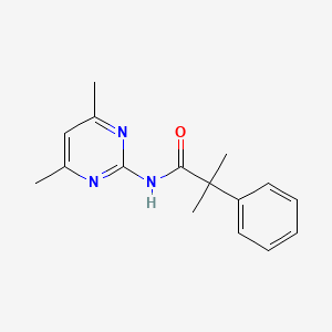 N-(4,6-dimethylpyrimidin-2-yl)-2-methyl-2-phenylpropanamide