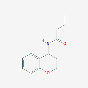 N-(3,4-dihydro-2H-chromen-4-yl)butanamide