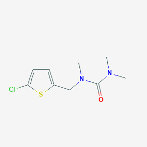 1-[(5-Chlorothiophen-2-yl)methyl]-1,3,3-trimethylurea