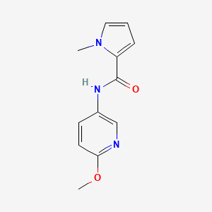 N-(6-methoxypyridin-3-yl)-1-methylpyrrole-2-carboxamide