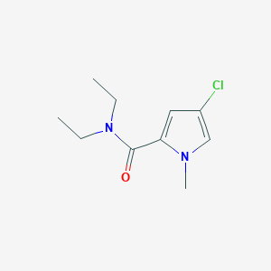 4-chloro-N,N-diethyl-1-methylpyrrole-2-carboxamide