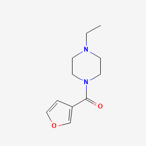 (4-Ethylpiperazin-1-yl)-(furan-3-yl)methanone