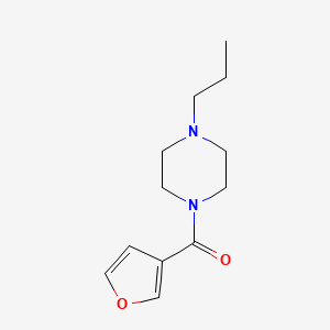 Furan-3-yl-(4-propylpiperazin-1-yl)methanone