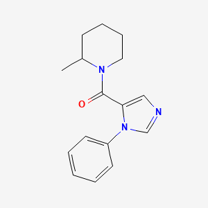 (2-Methylpiperidin-1-yl)-(3-phenylimidazol-4-yl)methanone