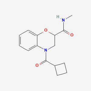 4-(cyclobutanecarbonyl)-N-methyl-2,3-dihydro-1,4-benzoxazine-2-carboxamide