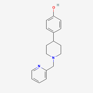 4-[1-(Pyridin-2-ylmethyl)piperidin-4-yl]phenol