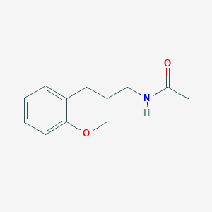 N-(3,4-dihydro-2H-chromen-3-ylmethyl)acetamide