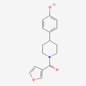 Furan-3-yl-[4-(4-hydroxyphenyl)piperidin-1-yl]methanone