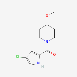 (4-chloro-1H-pyrrol-2-yl)-(4-methoxypiperidin-1-yl)methanone