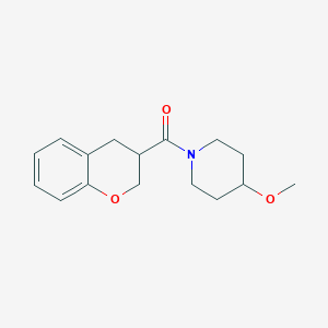 3,4-dihydro-2H-chromen-3-yl-(4-methoxypiperidin-1-yl)methanone