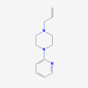 molecular formula C12H17N3 B7507959 1-(2-Propenyl)-4-(2-pyridinyl)piperazine 
