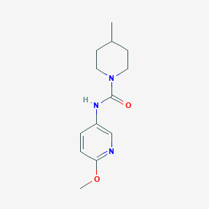 N-(6-methoxypyridin-3-yl)-4-methylpiperidine-1-carboxamide