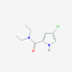 4-chloro-N,N-diethyl-1H-pyrrole-2-carboxamide