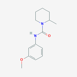 N-(3-methoxyphenyl)-2-methylpiperidine-1-carboxamide