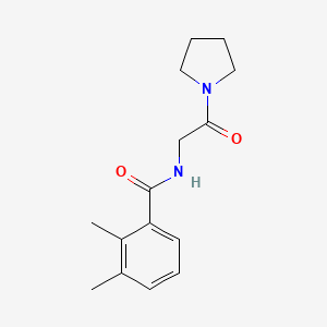 2,3-dimethyl-N-(2-oxo-2-pyrrolidin-1-ylethyl)benzamide