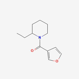 (2-Ethylpiperidin-1-yl)-(furan-3-yl)methanone
