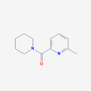 molecular formula C12H16N2O B7508580 (6-Methylpyridin-2-yl)-piperidin-1-ylmethanone 