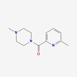 (4-Methylpiperazin-1-yl)-(6-methylpyridin-2-yl)methanone