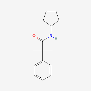 N-cyclopentyl-2-methyl-2-phenylpropanamide