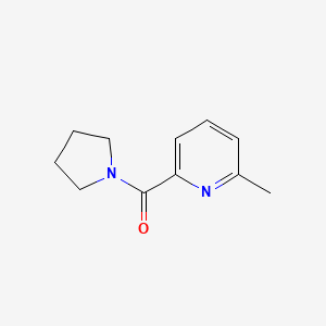 (6-Methylpyridin-2-yl)-pyrrolidin-1-ylmethanone