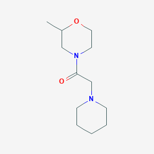 1-(2-Methylmorpholin-4-yl)-2-piperidin-1-ylethanone