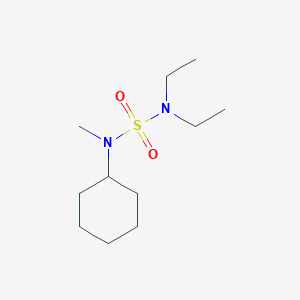 molecular formula C11H24N2O2S B7508831 N-(diethylsulfamoyl)-N-methylcyclohexanamine 