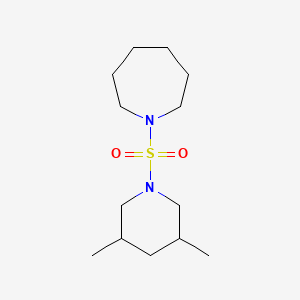 1-(3,5-Dimethylpiperidin-1-yl)sulfonylazepane