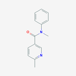 N,6-dimethyl-N-phenylpyridine-3-carboxamide