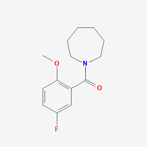 Azepan-1-yl-(5-fluoro-2-methoxyphenyl)methanone