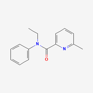 N-ethyl-6-methyl-N-phenylpyridine-2-carboxamide