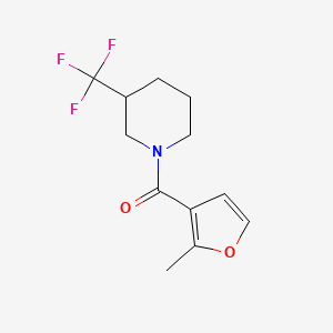 (2-Methylfuran-3-yl)-[3-(trifluoromethyl)piperidin-1-yl]methanone