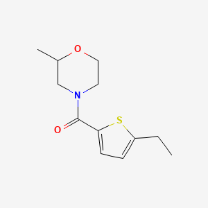 (5-Ethylthiophen-2-yl)-(2-methylmorpholin-4-yl)methanone