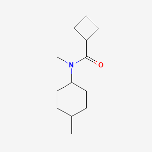 N-methyl-N-(4-methylcyclohexyl)cyclobutanecarboxamide