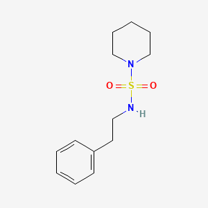 molecular formula C13H20N2O2S B7509164 N-(2-phenylethyl)piperidine-1-sulfonamide 