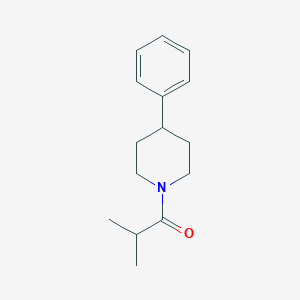 2-Methyl-1-(4-phenylpiperidin-1-yl)propan-1-one