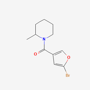 (5-Bromofuran-3-yl)-(2-methylpiperidin-1-yl)methanone