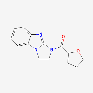 1,2-Dihydroimidazo[1,2-a]benzimidazol-3-yl(oxolan-2-yl)methanone