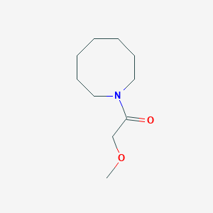 molecular formula C10H19NO2 B7509895 1-(Azocan-1-yl)-2-methoxyethanone 
