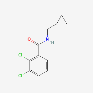 molecular formula C11H11Cl2NO B7510025 2,3-dichloro-N-(cyclopropylmethyl)benzamide 