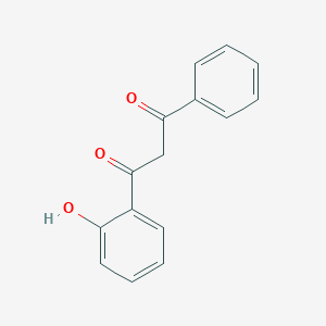 molecular formula C15H12O3 B075104 1-(2-Hydroxyphenyl)-3-phenylpropane-1,3-dione CAS No. 1469-94-9