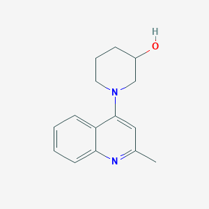 1-(2-Methylquinolin-4-yl)piperidin-3-ol