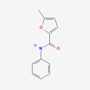 molecular formula C12H11NO2 B7511431 5-methyl-N-phenylfuran-2-carboxamide 