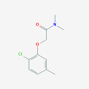 molecular formula C11H14ClNO2 B7511587 2-(2-chloro-5-methylphenoxy)-N,N-dimethylacetamide 