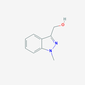 molecular formula C9H10N2O B075118 (1-甲基-1H-吲唑-3-基)甲醇 CAS No. 1578-96-7