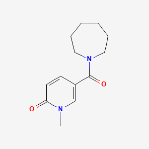5-(Azepane-1-carbonyl)-1-methylpyridin-2-one