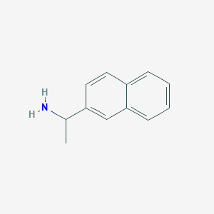 molecular formula C12H13N B075123 1-(2-Naphthyl)ethanamine CAS No. 1201-74-7