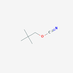molecular formula C6H11NO B075124 2,2-Dimethylpropyl cyanate CAS No. 1459-44-5